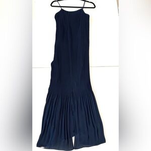 Massimo Dutti. Size S (4) maxi dress. Color Navy Blue